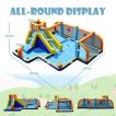 Giant Soccer-Themed Inflatable Water Slide with Splash Pool - Image 3