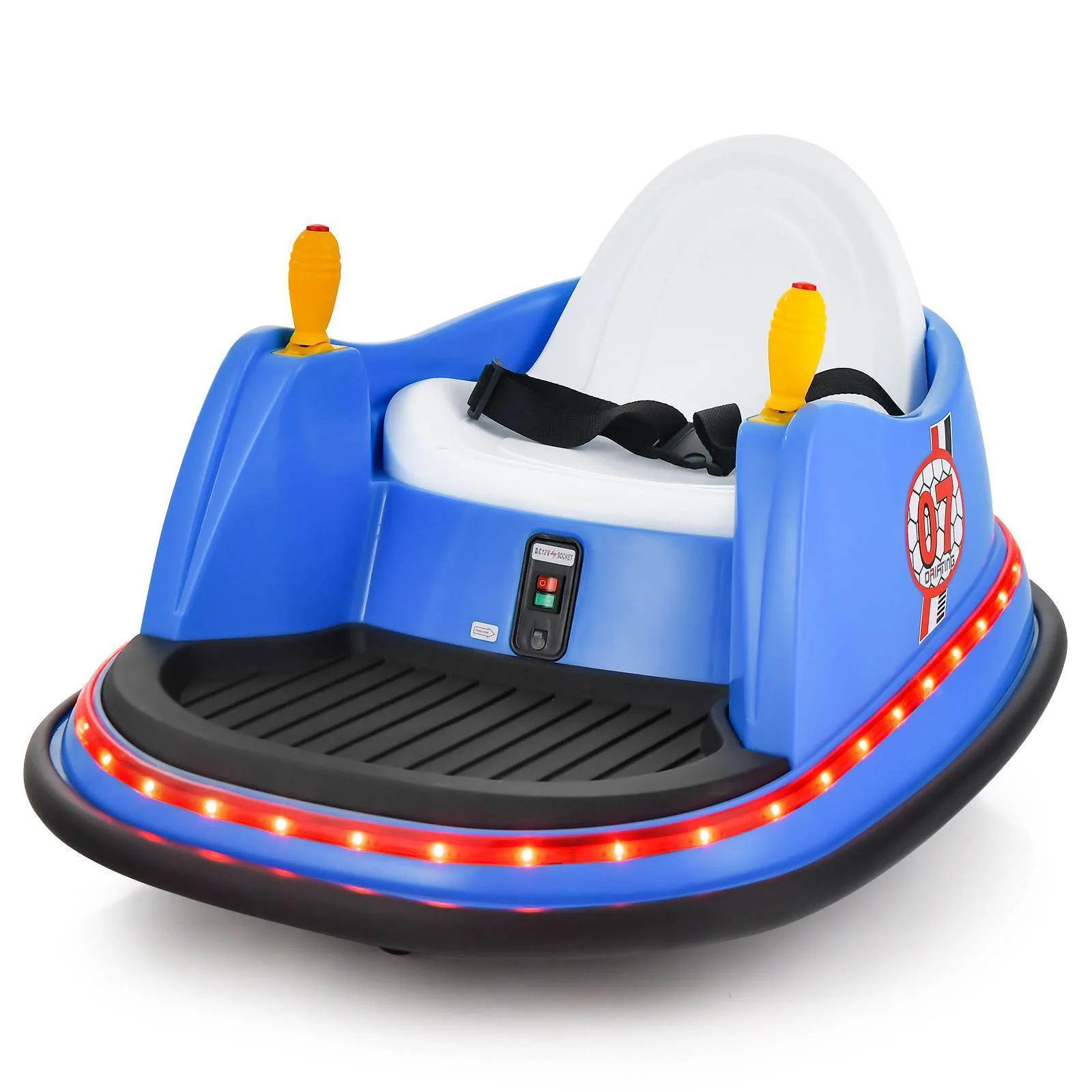 HONEY JOY 12V Electric Kids Ride On Bumper Car Battery Powered Kids Ride On Car - Image 11