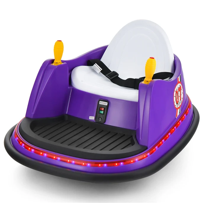 HONEY JOY 12V Electric Kids Ride On Bumper Car Battery Powered Kids Ride On Car - Image 12