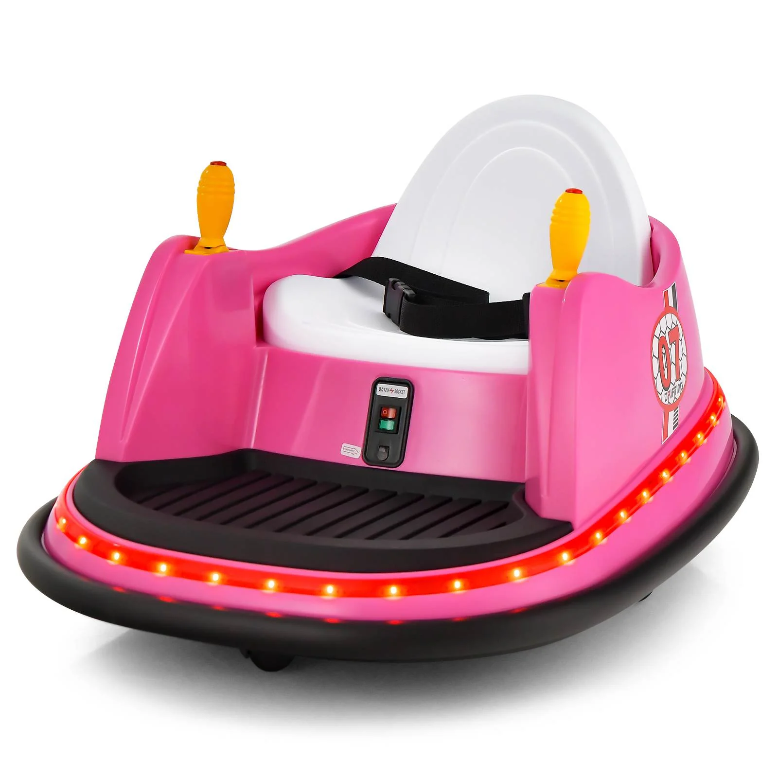 HONEY JOY 12V Electric Kids Ride On Bumper Car Battery Powered Kids Ride On Car - Image 2