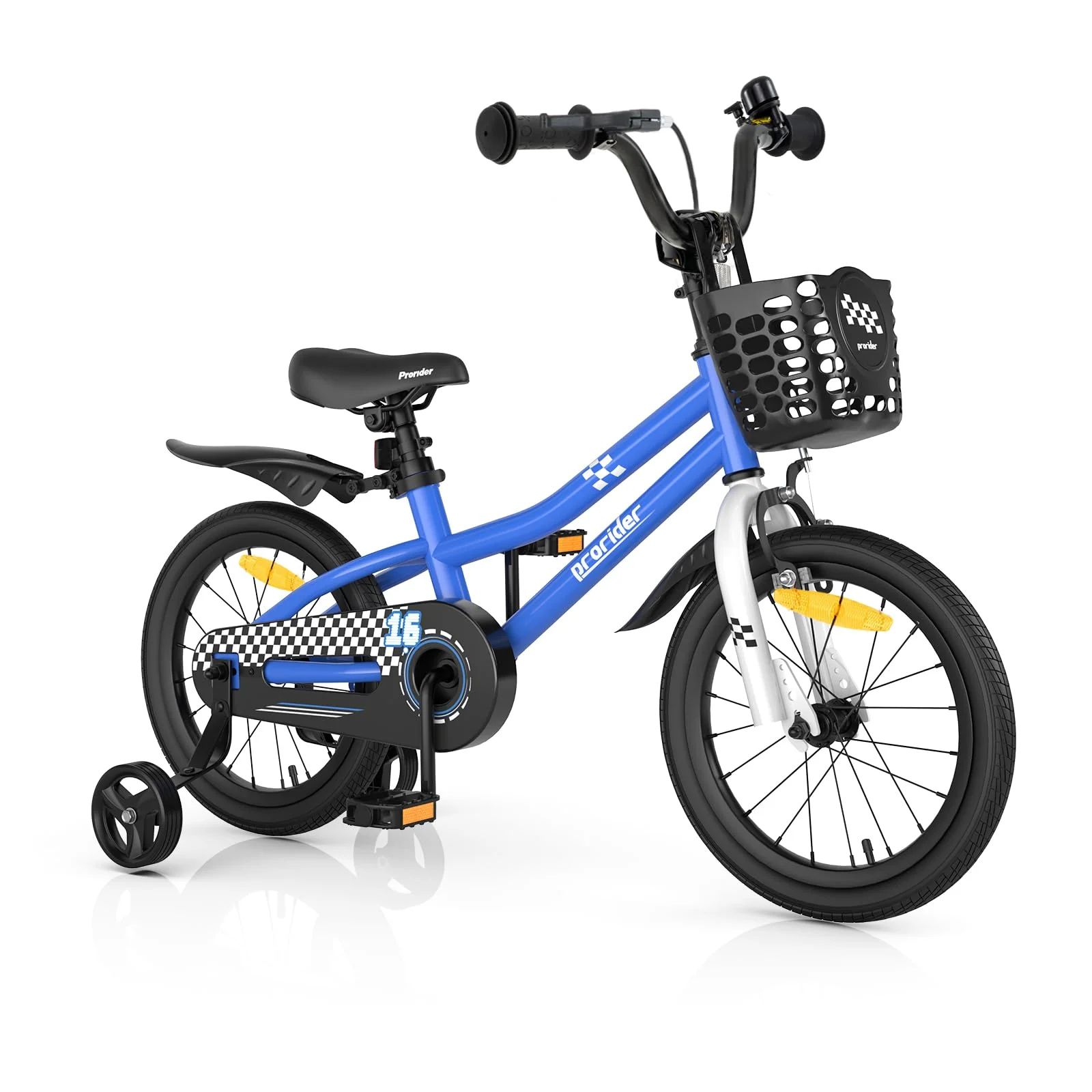 HONEY JOY 14/16/18 Inch Kid's Bike, Toddler Training Bicycle with Handbrake & Coaster Brake - Image 10