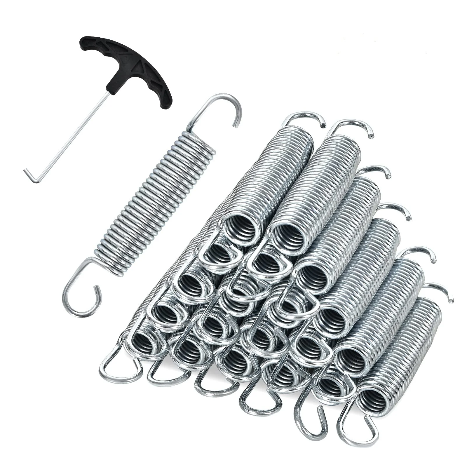 HONEY JOY 20 Pack Trampoline Springs, 14 cm Heavy Duty Replacement Trampoline Springs