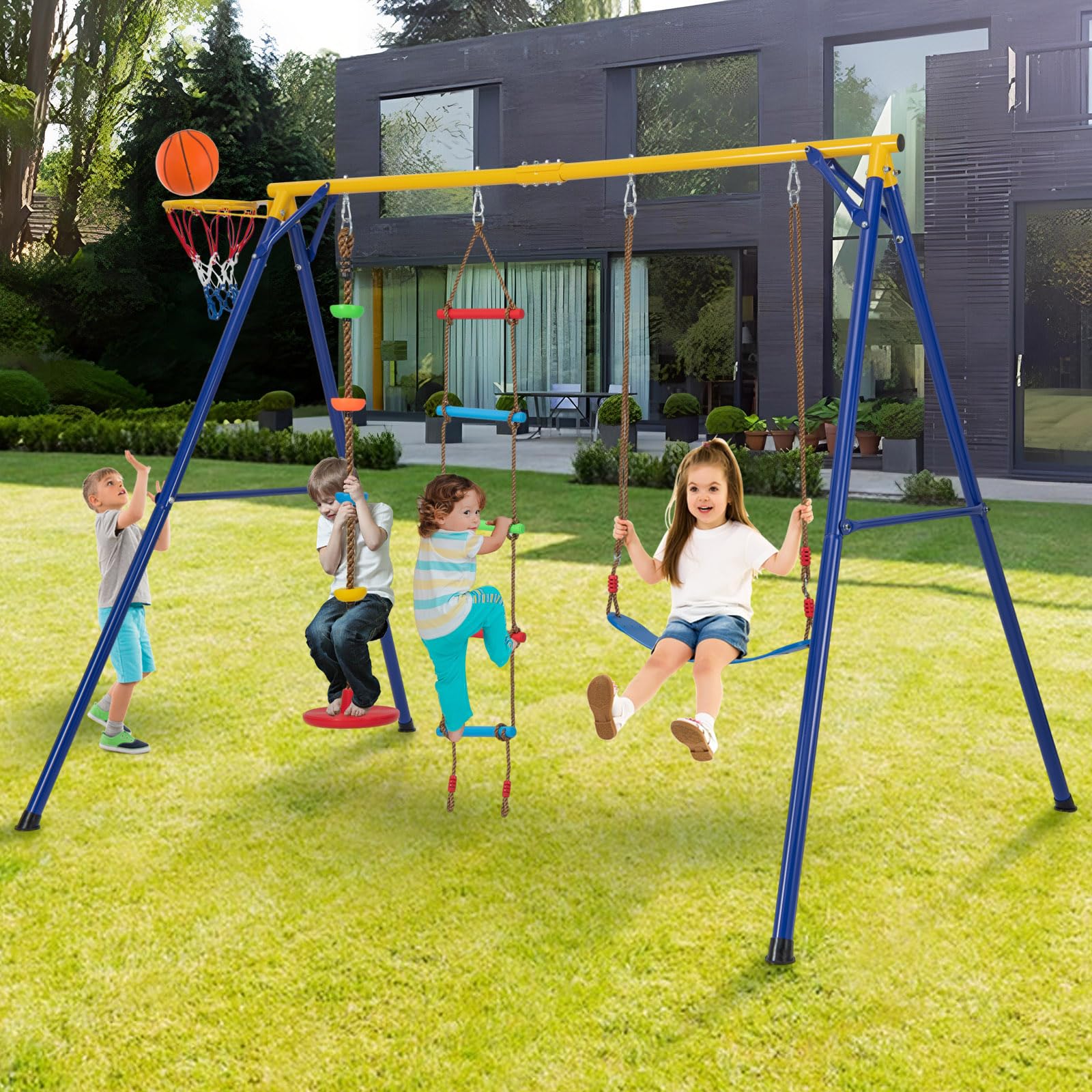 HONEY JOY 300KG Heavy Duty Swing Set - Image 3