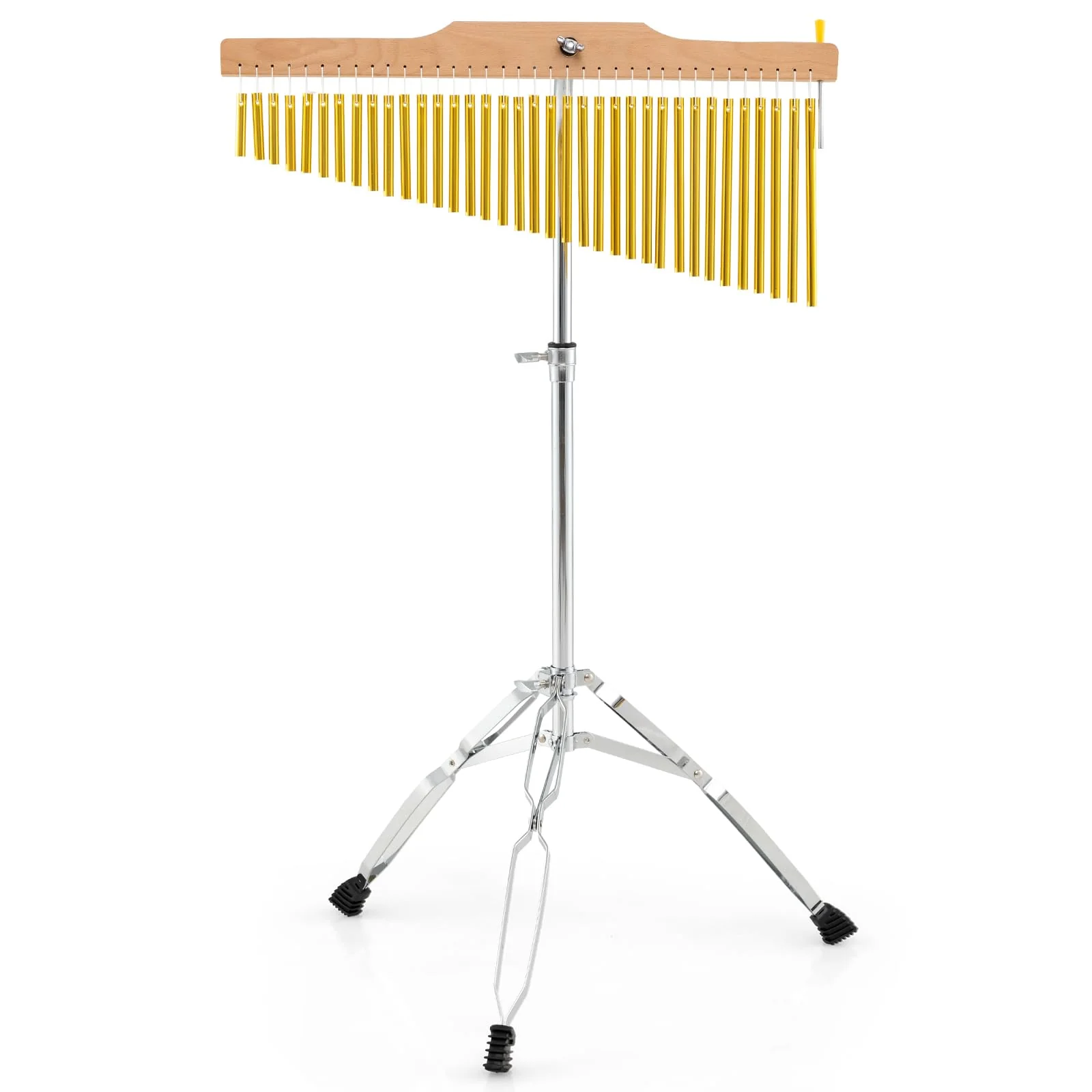 HONEY JOY 36-Bar Chimes Percussion Instrument, Single-Row Wind Chimes - Image 3