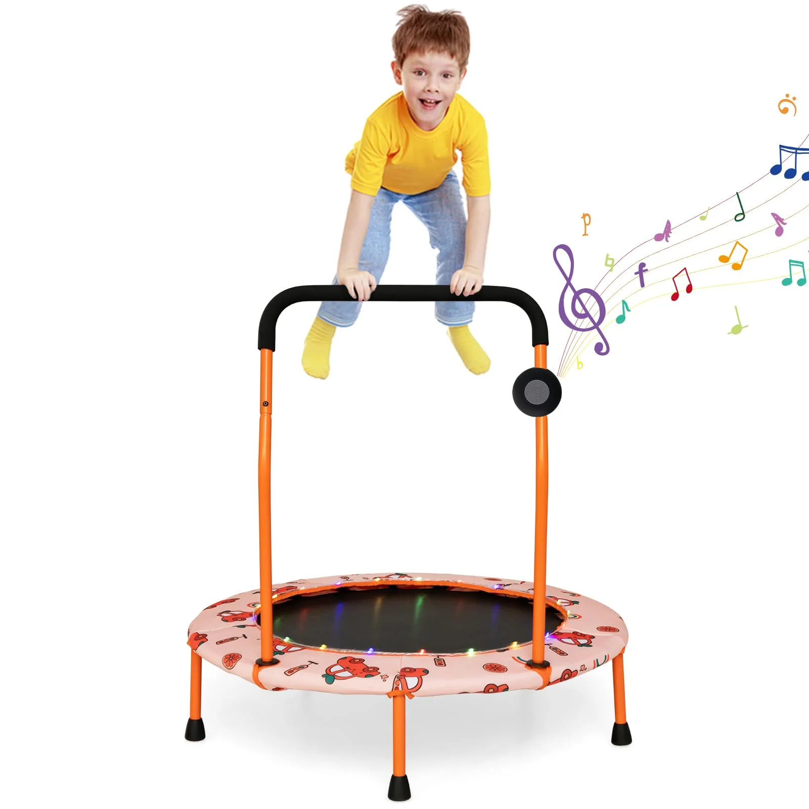 HONEY JOY 36” Mini Trampoline for Kids - Image 10