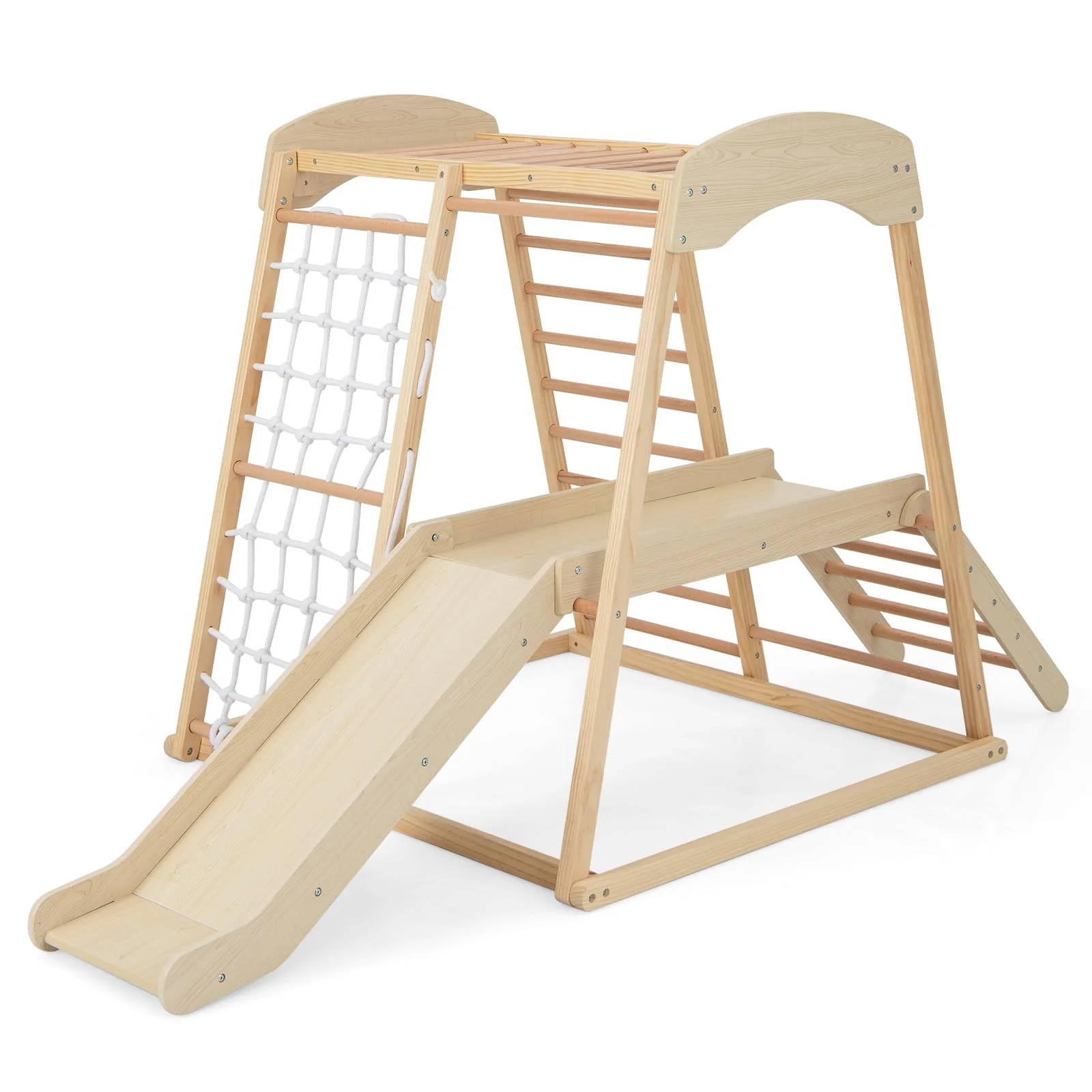 HONEY JOY 6-in-1 Indoor Jungle Gym Climber - Image 10