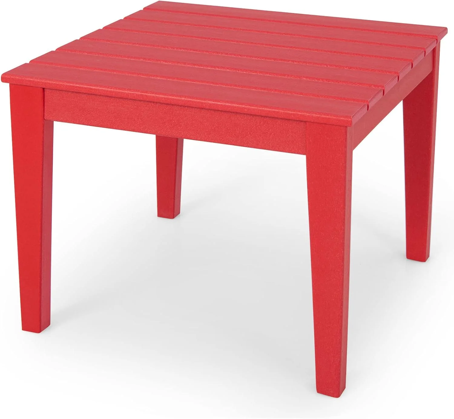 HONEY JOY 64.5 x 64.5 CM Square Kids Table, Weather Resistant Heavy-Duty Toddler Activity Play Table - Image 10