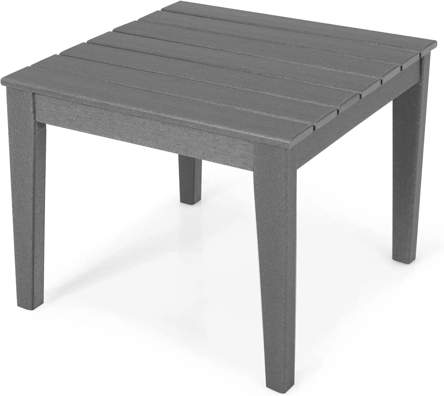 HONEY JOY 64.5 x 64.5 CM Square Kids Table, Weather Resistant Heavy-Duty Toddler Activity Play Table - Image 9