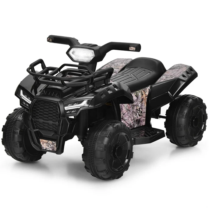 HONEY JOY 6V Kids Ride-On Car, Toddler Electric-Motorized Small ATV w/Wear-Resistant Wheels - Image 10