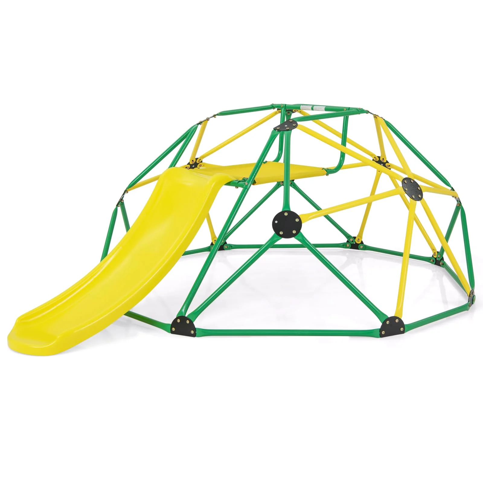 HONEY JOY 8FT Kids Climbing Dome & Play Set w/Slide Child Playground Max. 150KG - Image 11