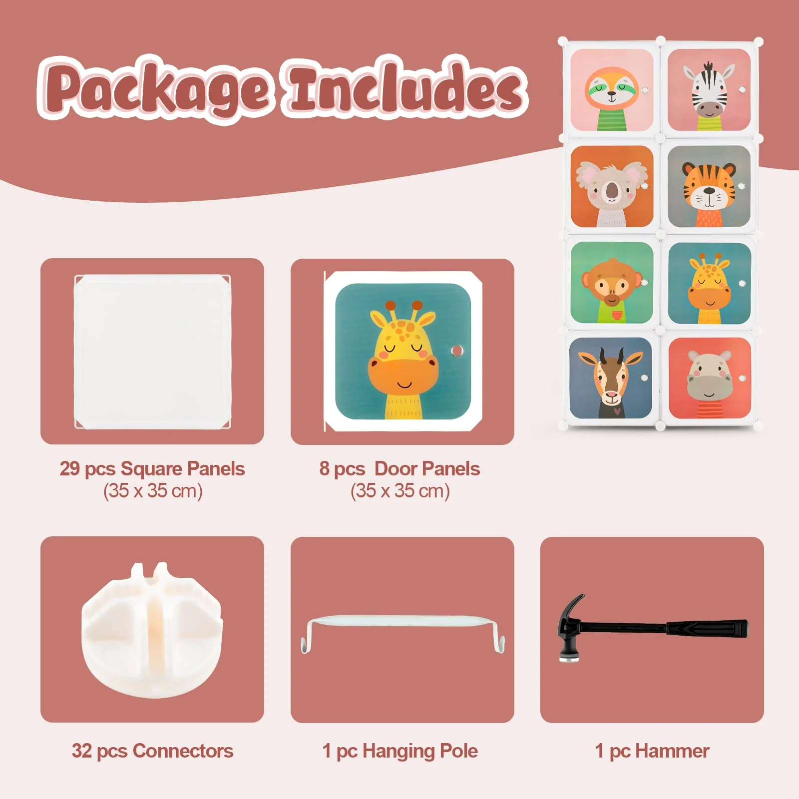 HONEY JOY Children Wardrobe - Image 6