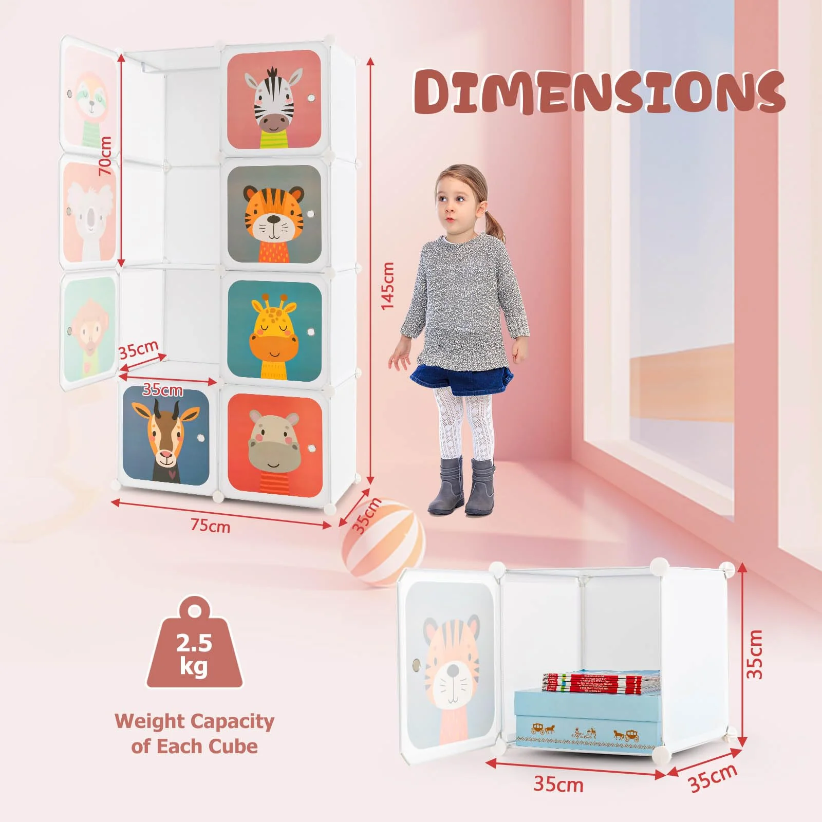HONEY JOY Children Wardrobe - Image 7
