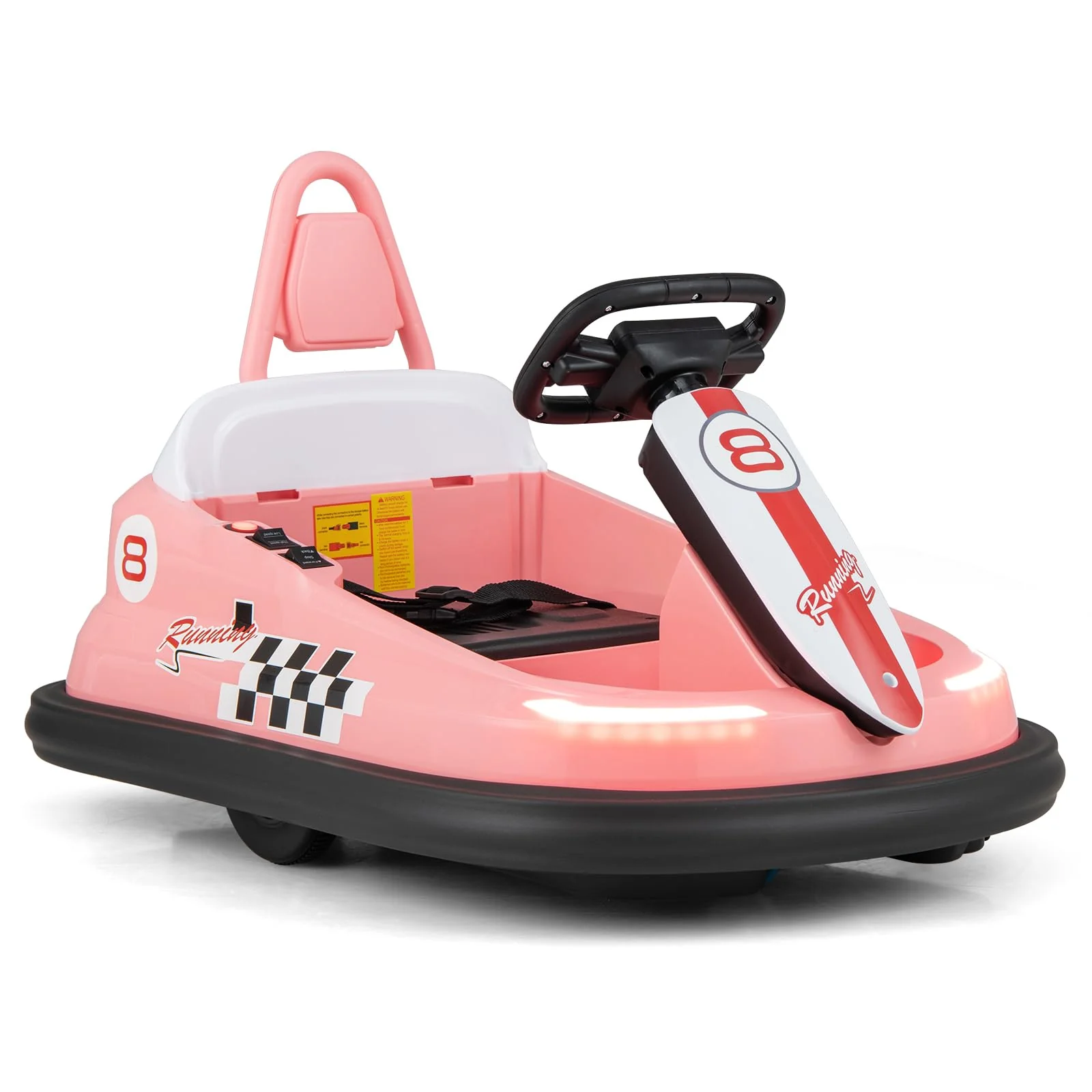 HONEY JOY Electric Kids Ride-on Bumper Car - Image 10