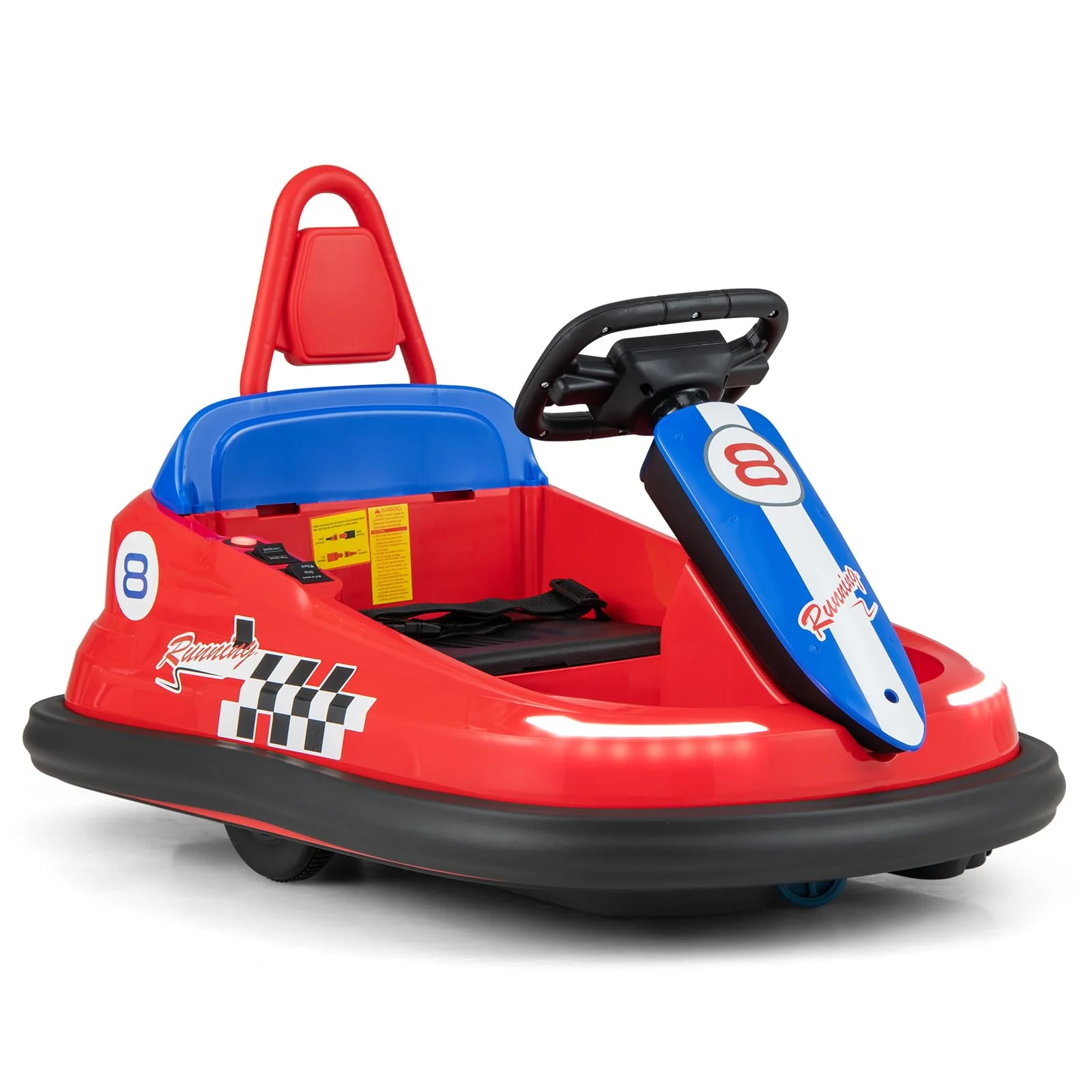HONEY JOY Electric Kids Ride-on Bumper Car - Image 11