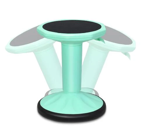 HONEY JOY Ergonomic Wobble Chair with Adjustable Height, Active Learning Stool Sitting Balance Chair for Office/Bar/Home - Image 10