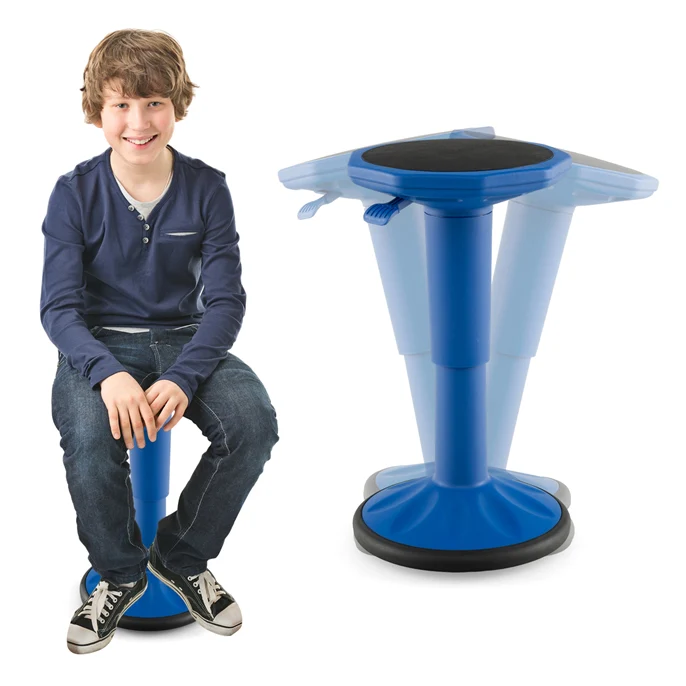 HONEY JOY Ergonomic Wobble Chair with Adjustable Height, Active Learning Stool Sitting Balance Chair for Office/Bar/Home - Image 12