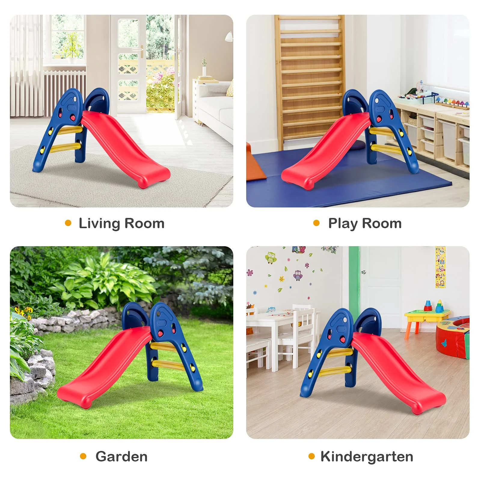 HONEY JOY Kid Folding Sliding w/Triangle Structure - Image 9