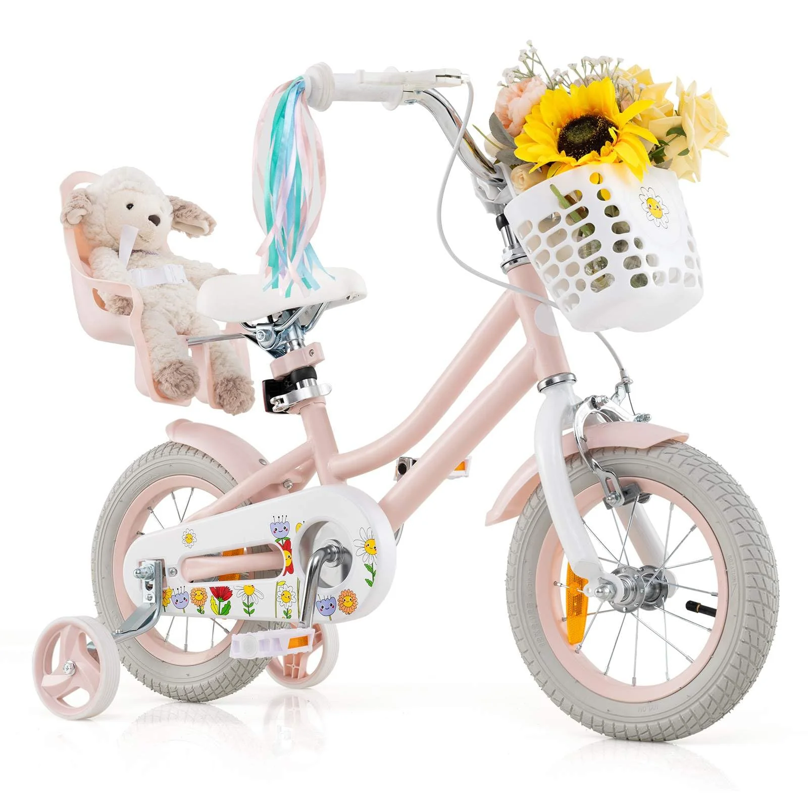 HONEY JOY Kids Bike, 12/14/16/18/20 Inch Children Bicycle