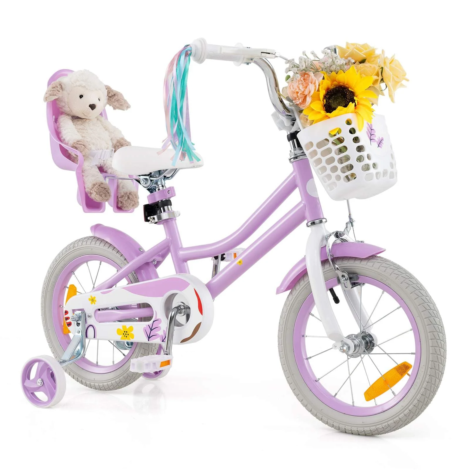 HONEY JOY Kids Bike, 12/14/16/18/20 Inch Children Bicycle - Image 11