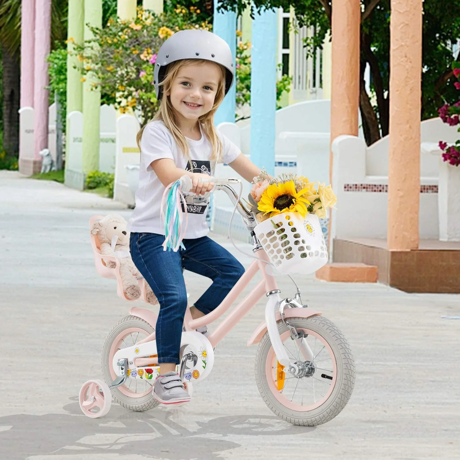 HONEY JOY Kids Bike, 12/14/16/18/20 Inch Children Bicycle - Image 2