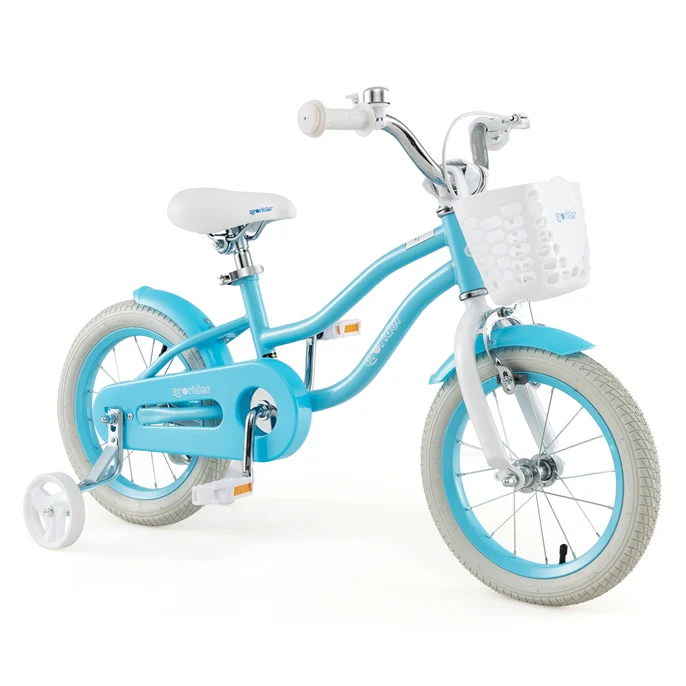 HONEY JOY Kids Bike, 14 Inch Boys Girls Bike for 3-8 Years w/Training Wheels, Adjustable Handlebar & Seat - Image 19