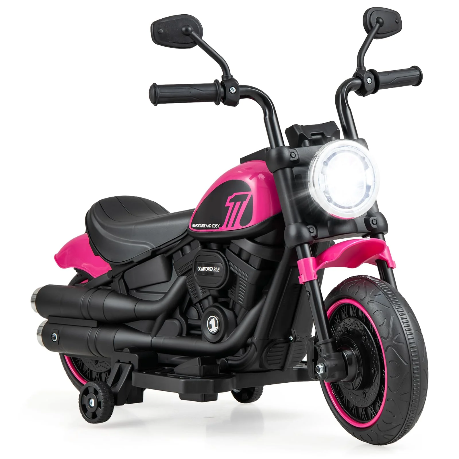 HONEY JOY Kids Electric Motorcycle - Image 10