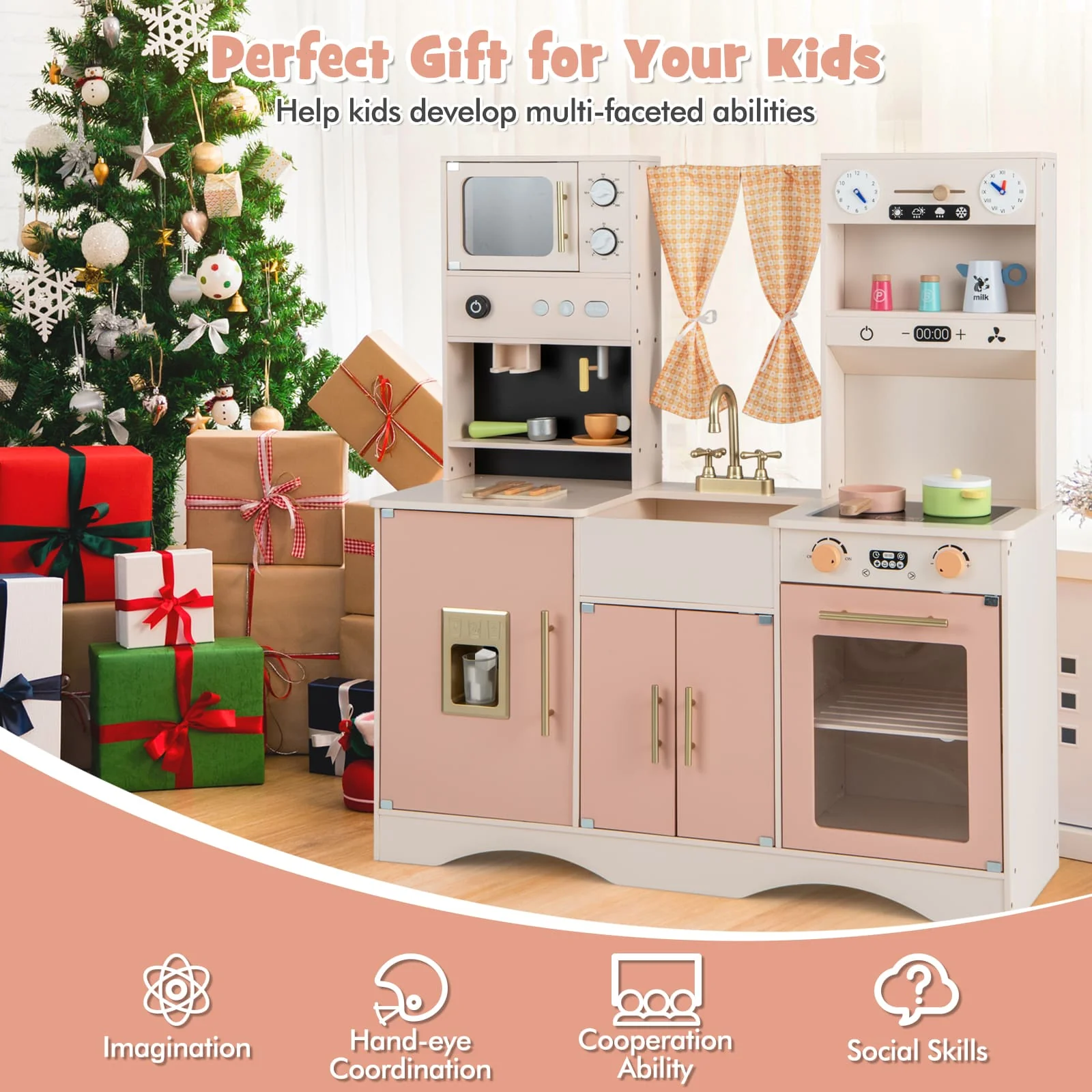 HONEY JOY Kids Kitchen Playset - Image 11
