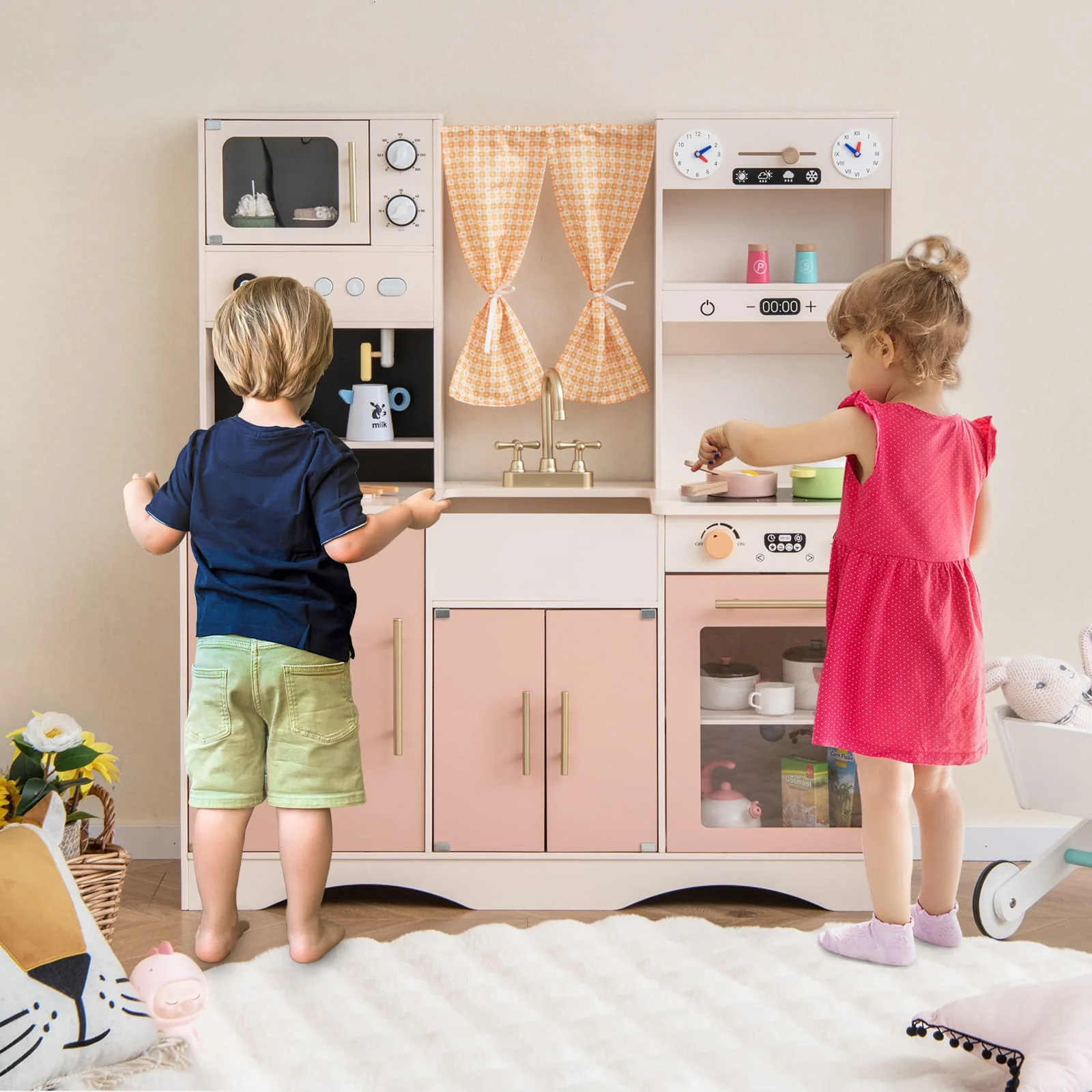 HONEY JOY Kids Kitchen Playset - Image 5