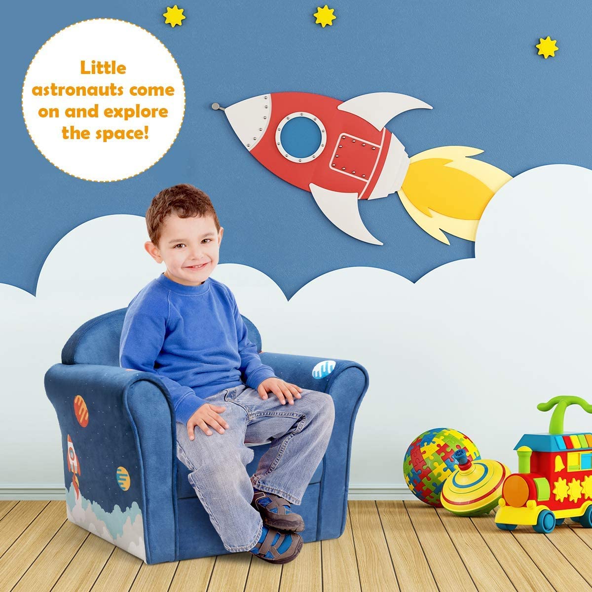 HONEY JOY Kids Sofa - Image 3