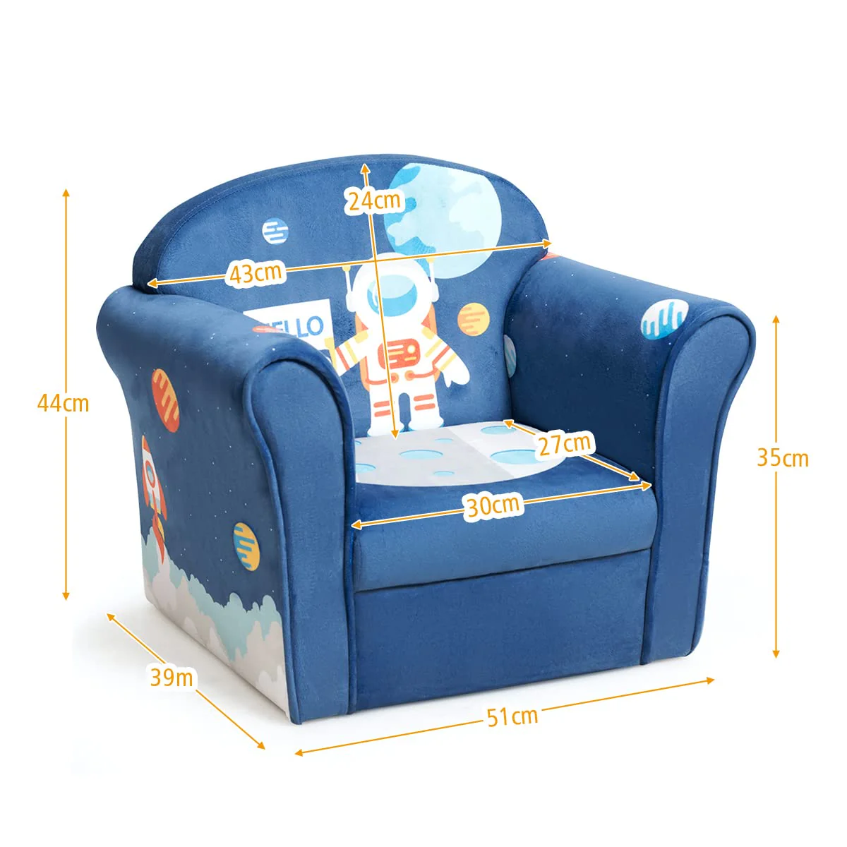 HONEY JOY Kids Sofa - Image 4