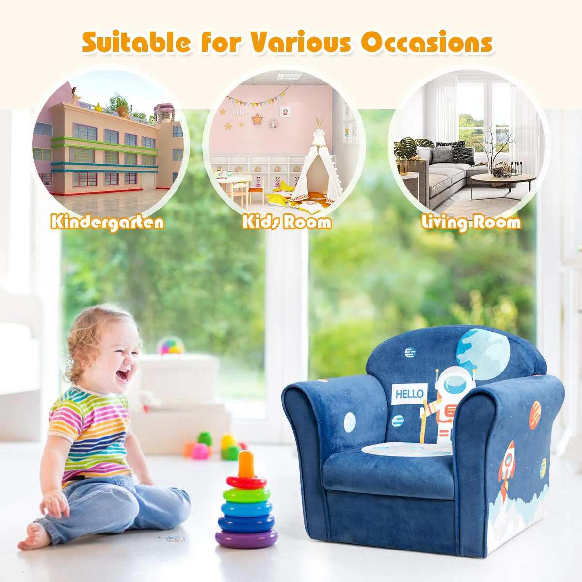 HONEY JOY Kids Sofa - Image 8