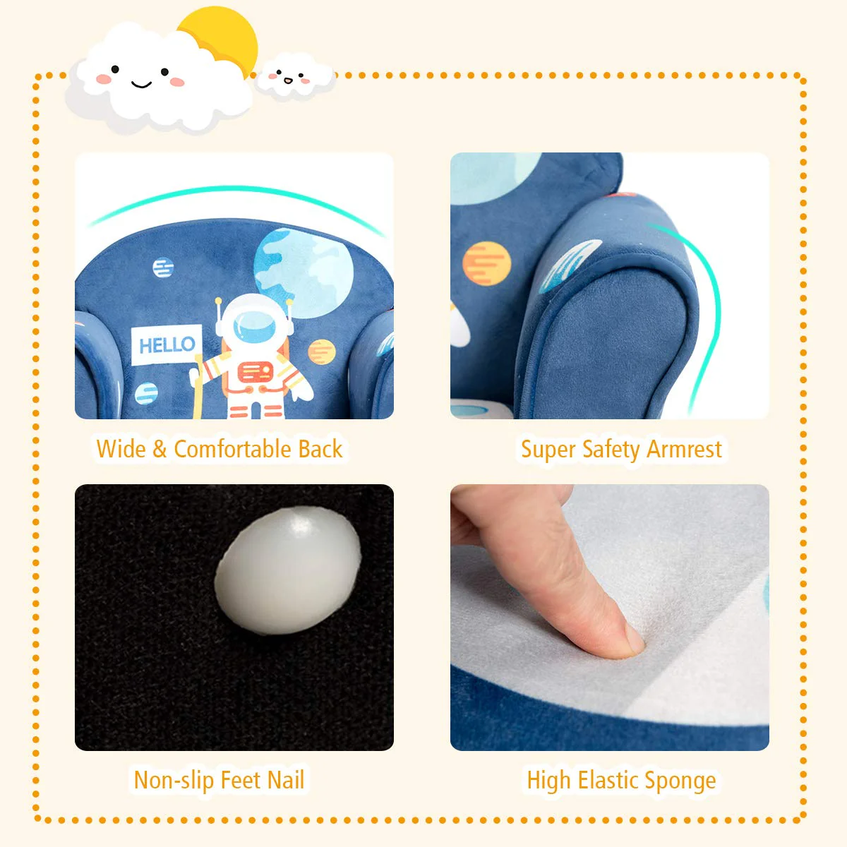 HONEY JOY Kids Sofa - Image 9