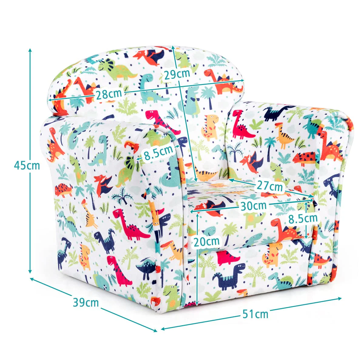 HONEY JOY Kids Sofa - Image 3