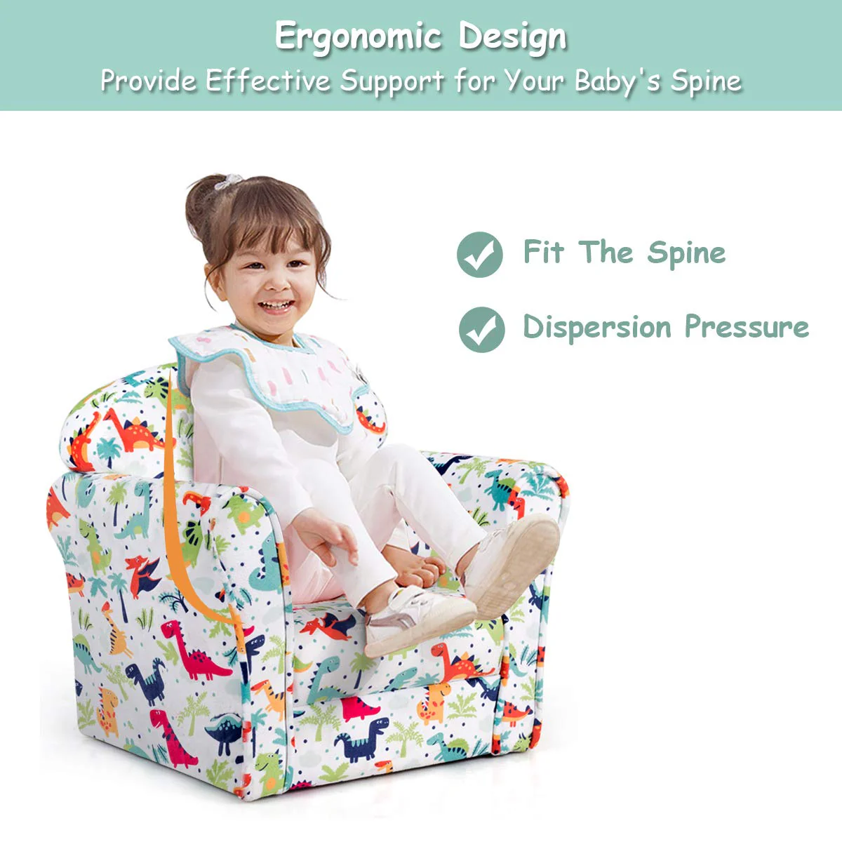 HONEY JOY Kids Sofa - Image 5