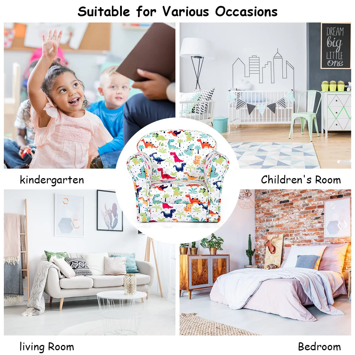 HONEY JOY Kids Sofa - Image 6