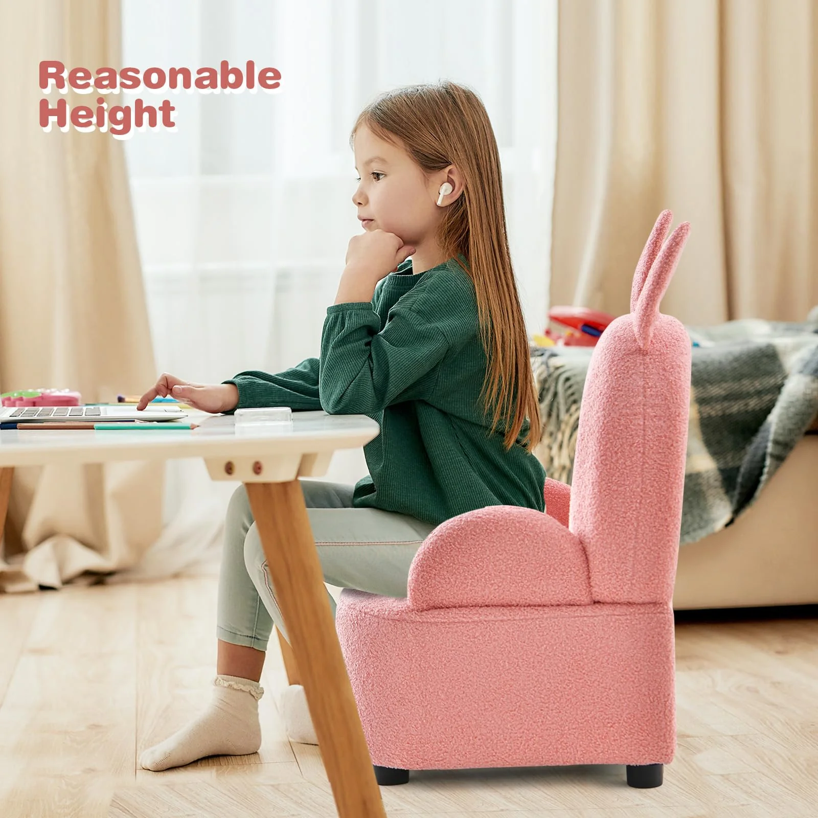 HONEY JOY Kids Sofa, Toddler Armchair Chair for Boys Girls - Image 3