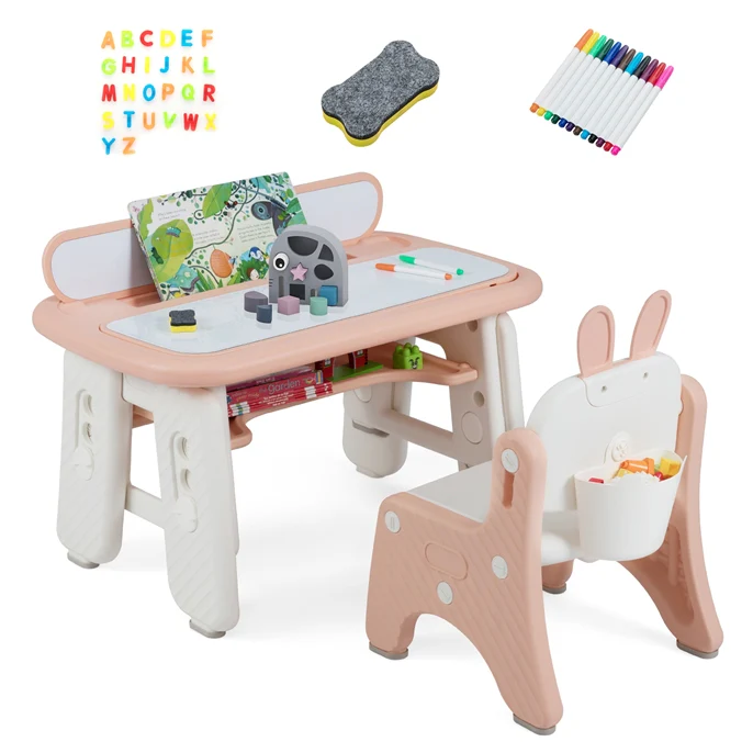 HONEY JOY Kids Table & Chair Set - Image 10