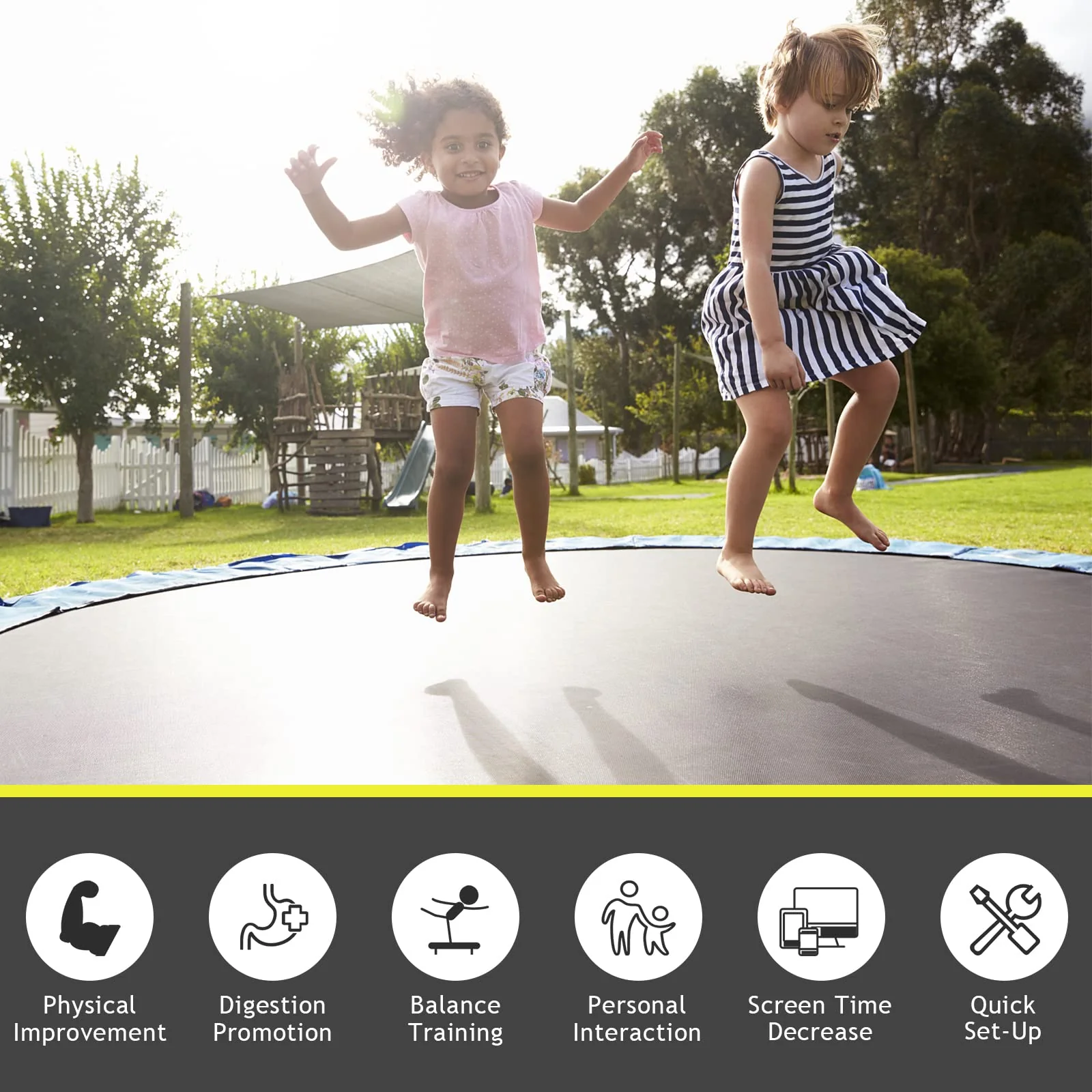 HONEY JOY Replacement Trampoline Mat - Image 3