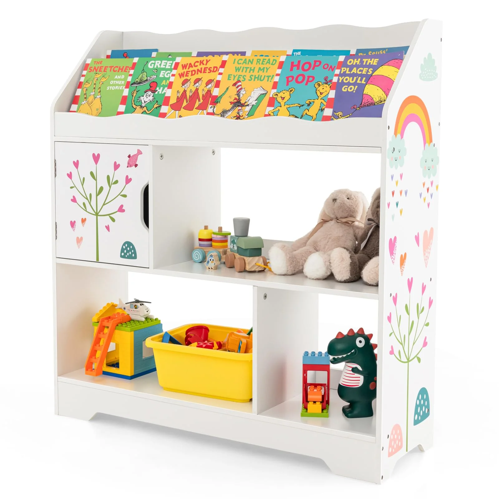 HONEY JOY Toy Storage Organiser Display Stand - Image 10