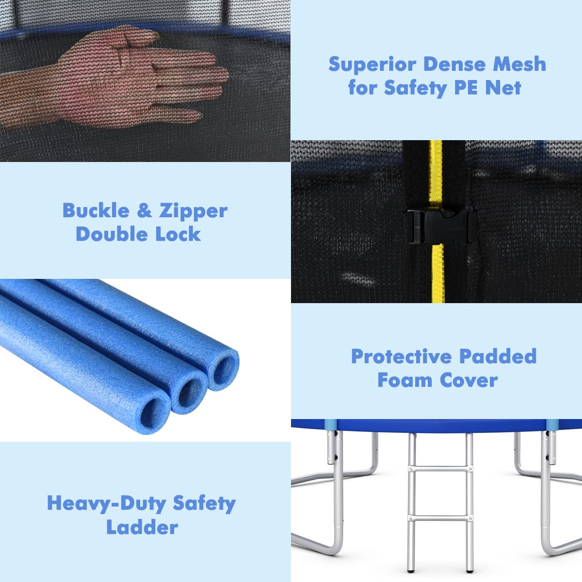 HONEY JOY Trampoline for Kids Adults - Image 7