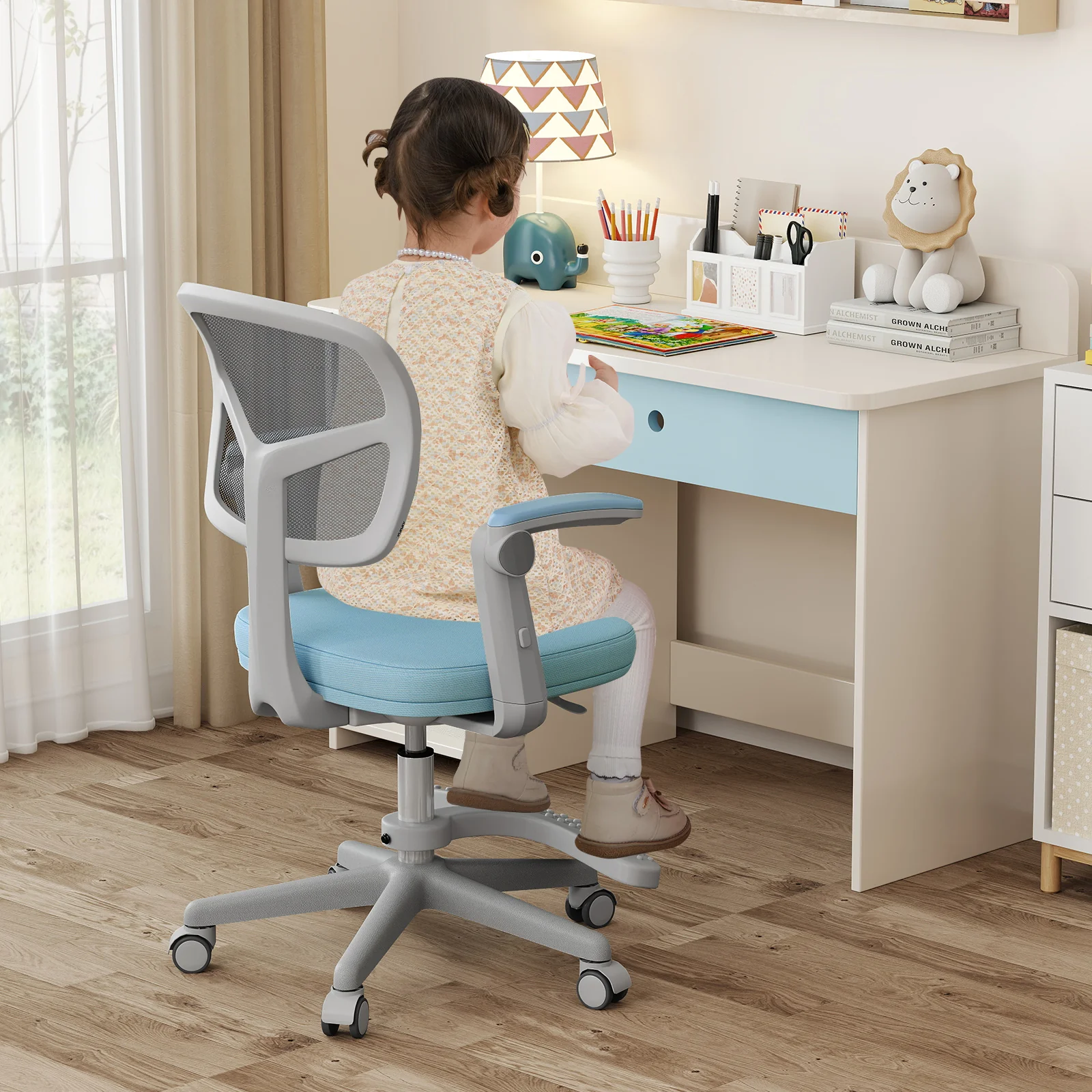 Kids Desk Chair, Children Study Chair for Boys Girls Age 3-10 - Image 2