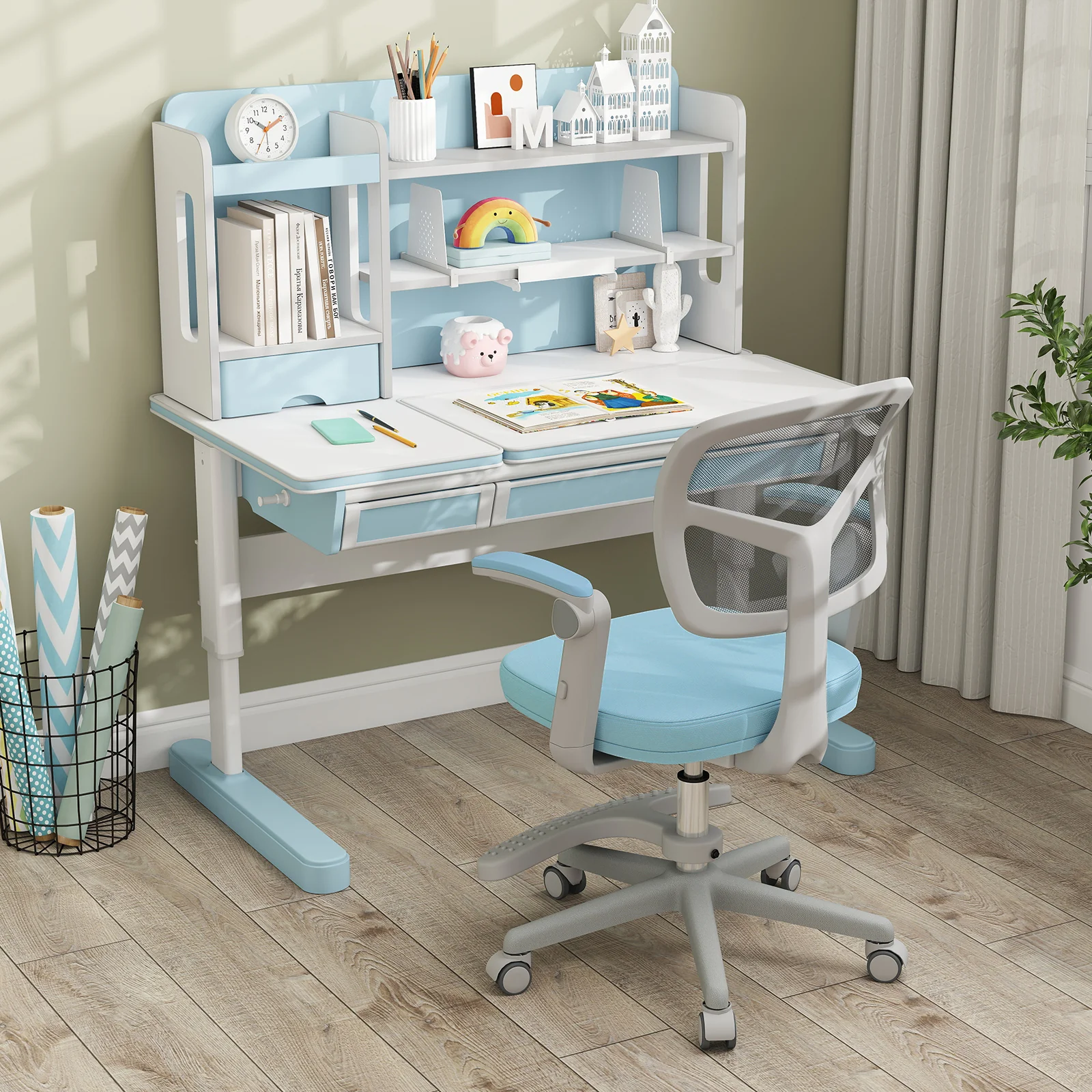 Kids Desk Chair, Children Study Chair for Boys Girls Age 3-10 - Image 3