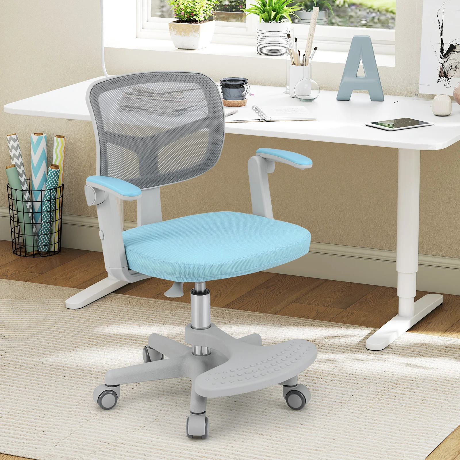 Kids Desk Chair, Children Study Chair for Boys Girls Age 3-10 - Image 4