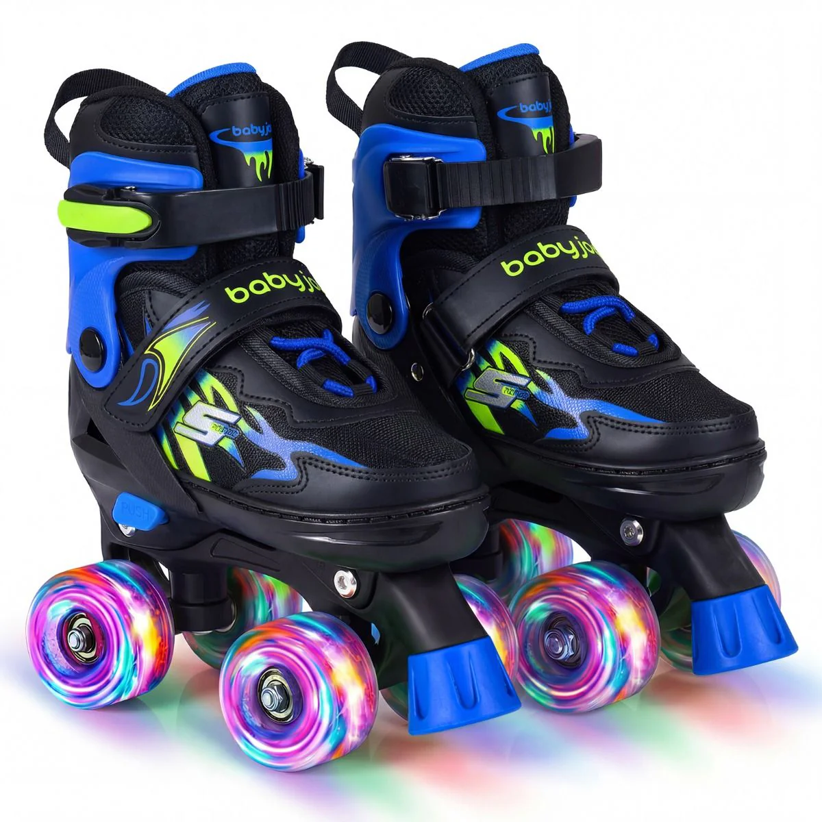 Kids Roller Skates for Teens 4 Sizes Adjustable Quad Skates for Beginners - Image 12