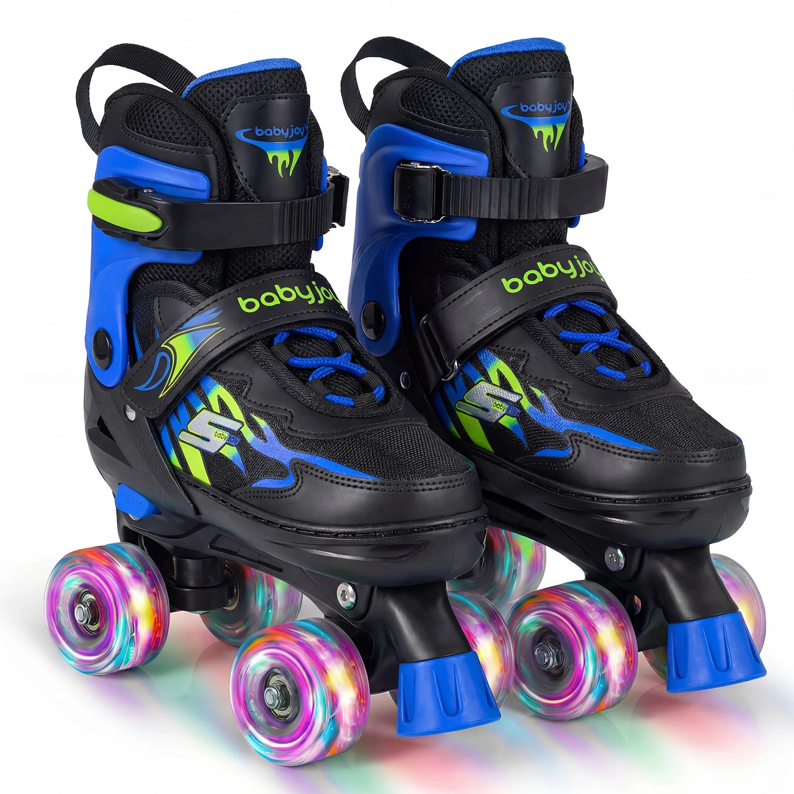 Kids Roller Skates for Teens 4 Sizes Adjustable Quad Skates for Beginners - Image 13