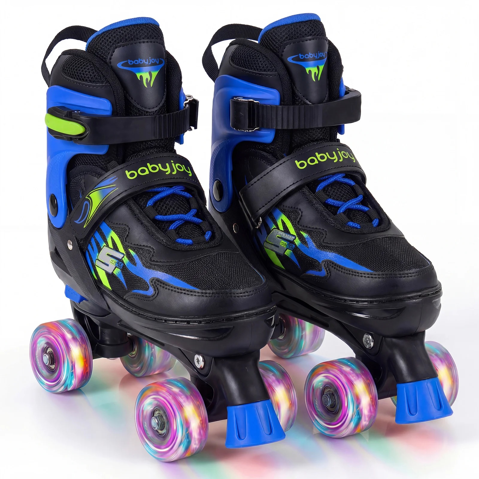Kids Roller Skates for Teens 4 Sizes Adjustable Quad Skates for Beginners - Image 14