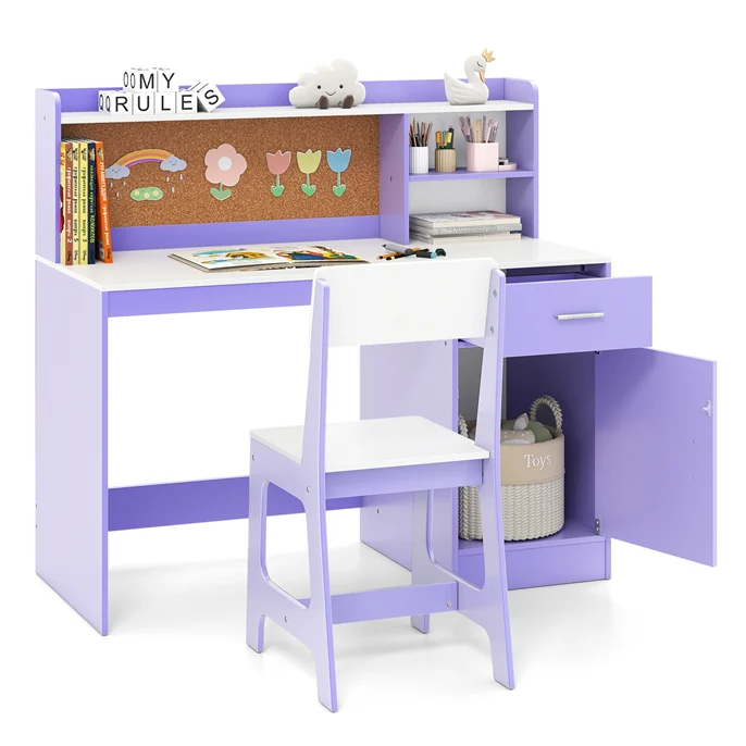 Kids Study Desk and Chair Set - Image 10