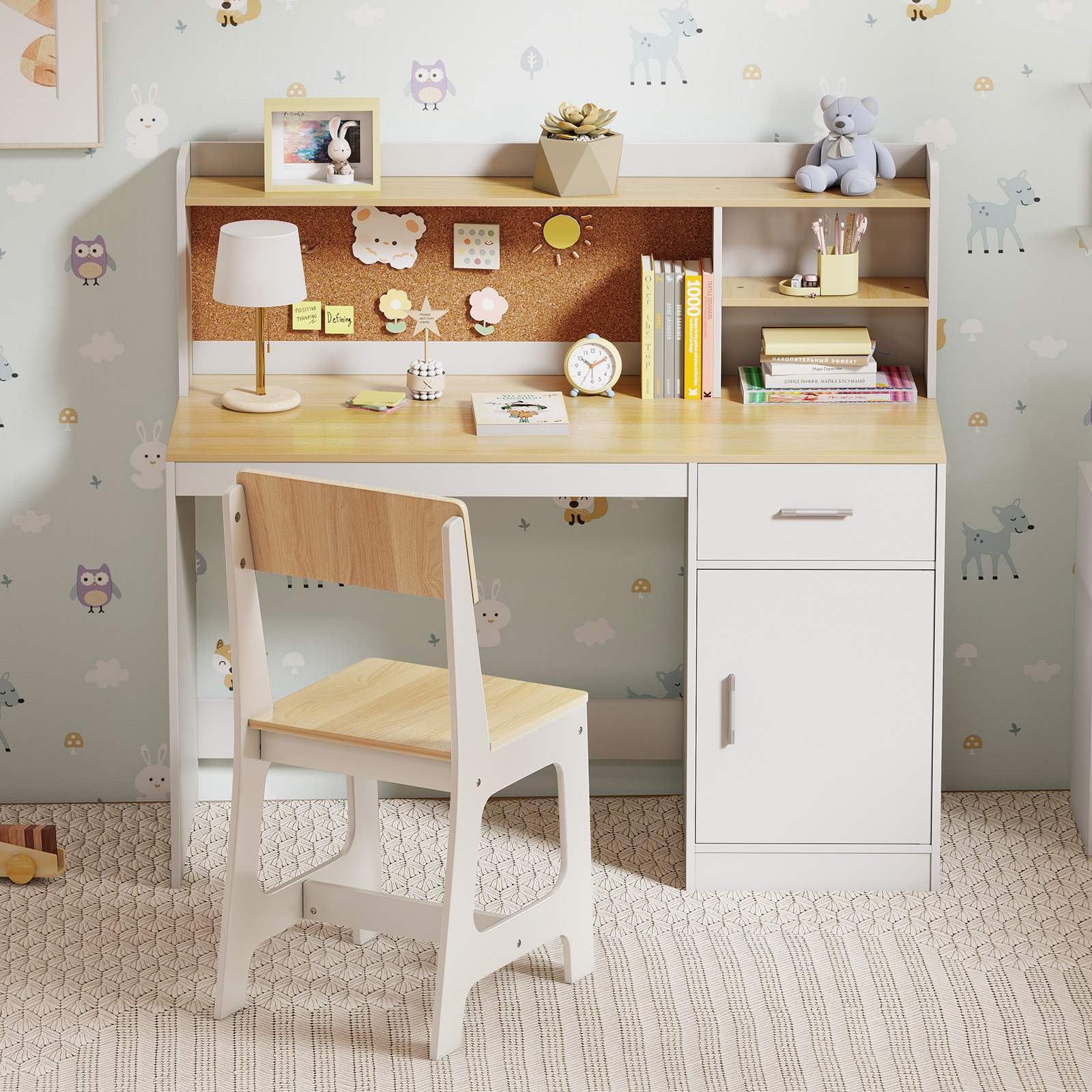 Kids Study Desk and Chair Set - Image 9