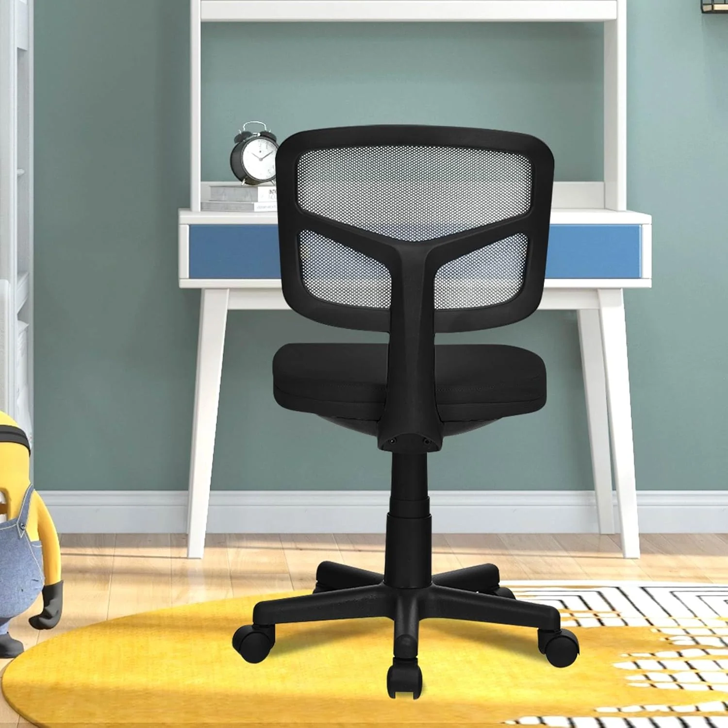 Kids Swivel Desk Computer Chair Home Office Adjustable Children Mesh Study Chair - Image 12