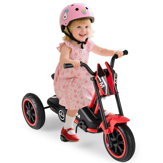 Kids Tricycle, 3-Wheel Toddler Bike with Foot Pedals, Forward/Backward - Image 11